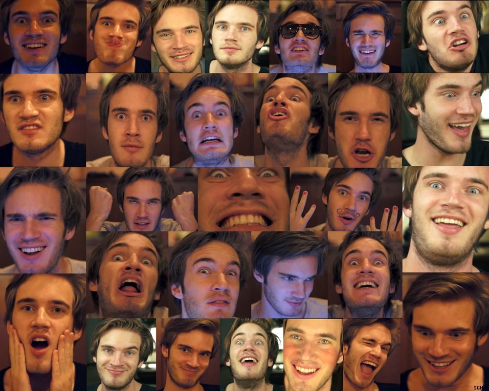 youtubers collage tumblr